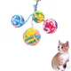 ZHILINGZHU Sound Kitten Chasing with Small Bell Cat Toy Interactive Ball pet supplies wool yarn balls