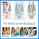 DUDU Pet Dog Carrier Bag Backpack for Small Medium Dog Soft Front Sling Dog Shoulder Bag Travel Backpack Carrying for Dog Cats