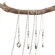 YAZHE Silver Safe atiel Pigeon Outdoor Starling Bird Accessories Parakeet Foot Chain Parrot Foot Ring Bird Stand Ankle
