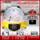 Egg incubator for 7 eggs, egg incubator, egg breeding, has automatic lid, temperature control with intelligent system. High success rate, easy to use