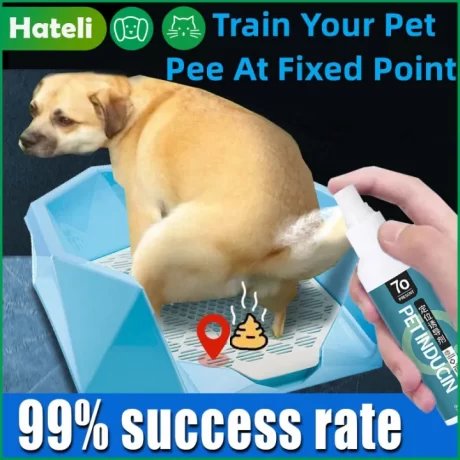 HATELI Pet Defecation inducer Dog Pee Inducer Guided Toilet Training Pet Positioning Pee Defecation