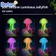 Doton Pets [Top Sale] Soft Silicone Luminous Jellyfish Simulation Fluorescent Jellyfish Ornaments For Fish Tank Landscaping Decoration Christmas Gifts for Pets