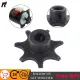 Gear support for the egg turning motor of the automatic incubator.