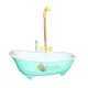 Parrot Automatic Bathtub Bird Shower Bathing Tub Shower Feeder Bowl for Pet Small Medium Parrot Parakeet Lovebird
