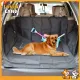 Lovinland Pet Dog Car Mat Waterproof Oxford Cloth Car Trunk Protector Back Seat Cover Pad Mat Pet Cargo Liner Cover
