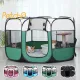 Petcho Portable Foldable Pet Playpen,Available in 3 Sizes Indoor/Outdoor Water-Resistant Removable Shade Cover