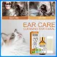 DUDU Pet 50ml Pet Dog Cat Ear Cleaner Gentle Soothes Liquid Drops Solution Puppies Anti-ticks Cleaning Supplies