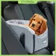 P-CUTE Detachable Dog Console Car Seat Portable Washable Pet Car Booster Seat Pet Supplies Shoulder-carrying Center Console Doggie Seat Dogs Cats