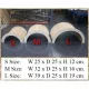 House for land turtles, tunnels for land turtles, snakes, beetles, or other crawling animals. There are 3 sizes.