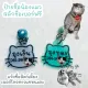 Cat and dog name tags without bows, pet name tags, Pet Tag by Yo