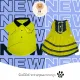 ชุดคู่สำหรับสัตว์เลี้ยง เสื้อเชิ้ต - เดรสกระโปรง สีเขียวมะนาว 🍋