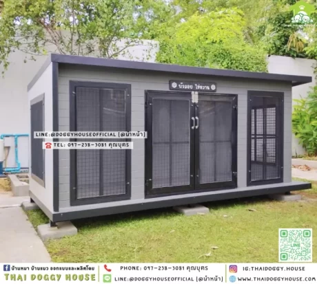🏡??????? ??????? ??????????????? ?????????????? ????????? Thai doggy house🐶🐱