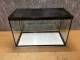 clear glass fish tank Aluminum rim with top cover