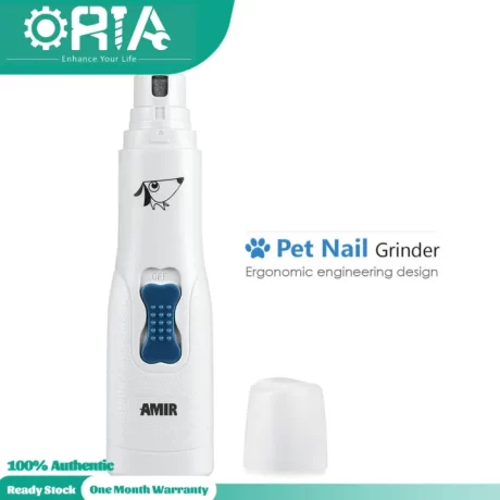 ORIA Grinder Tools Pet Dog Nail Clipper Trimmer Nail Grinder Gentle Paws Premium Electric Grooming Kit for Dogs Cats Pet and Other Medium & Small Pets