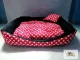 Dog/cat bed cushion Square edge cushion size L Size 71x89x20cm. There are 5 colors to choose from.