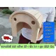 Rabbit house, Gatsby house, wooden mouse house, medium size, size M# for pets. Safe for pets