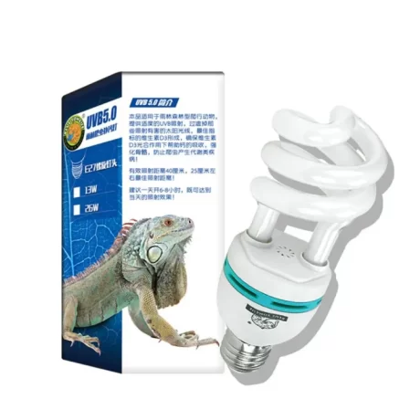 Reptile UVB 5.0 10.0 Lamp Supplement Ultraviolet Ray Bulb For Turtle Lizard Snake Heat Calcium Lamp Bulb Energy Saving Light Reptile Succulent