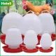 HATELI Poultry Chicken Drinking Fountain Device Hanging Cup Waterer Bowl Chicken Poultry Water Drinker Household Pet Feeding supplies