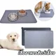 BHQ PET COD silicone pet food bowl pad Dog and cat food rubber cloth Anti-slip silicone bowl holder Silicone pads for food bowls for pets