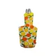 Parrot Diaper with Bowtie Cute Colorful Fruit Floral Cockatiel Pigeons Small Medium Large Pet Birds Flight Suit Clothes