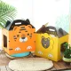 C31 Cat house, cat scratching house House-shaped scratching post box Comes with a scratching pad Can be stacked as a condo, tiger face, sheep face.