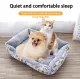 Pet bed, soft and thick, dog and cat bed, small and large. Pet cages, dog cages, dog kennels
