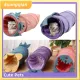 KUANGQIAN Carrot Eggplant Folding Channel Drill Tube Vegetable Tunnel Toys Cat Nest