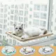 😺Ready to ship 😺 canvas stretcher glass cat cradle large size 55x35 cm weight up to 15 kg cat house cat furniture Cat Windows Bed Siter 4.7