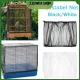 ZZEWEA SHOP Adjustable Pet Bird Mesh Decoration Birdcage Cover Feather Catcher Skirt Birdcage Mesh
