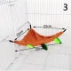 ?SHZTGM? Cangfenlu Pet Hammock Flannel Drill Barrel Hamster Nest Real Pig Small Pet Hanging Bed