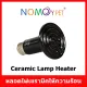 Ceramic Lamp Heater provides heat and warmth for all types of pets. Black bulb. Available in many wattages: 50W, 75W, 100W and 150W Ceramic Lamp Heater.