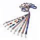 Multicolor Dog Leash Nylon Thermal transfer Pattern Durable Cat Pet Leashes for Small Medium Large Dogs Puppy Lead 150cm for Walking