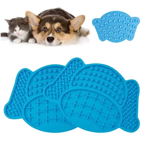 CARING PETS Grooming Dog Pet Bathing Training Supplies Dog Bath Buddy Slow Food Bowls Feeders Dog Licking Pad Dispensing Mat Cat Treat Mat