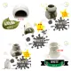 JM - Terracotta house, Terracotta tunnel Clay water bottle base for rats, hamsters, guinea pigs, rabbits, sugar giants, rodents, small animals [wholesale]