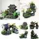 PCTYL36665 Plant/Rock Aquarium Decorations Chinese Style House Resin Fish Tank Ornaments High Quality Simulation Aquarium Landscaping Decor Landscaping Decor Accessories