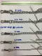 [Price per 1 piece] Round link chain For dogs and cats, strong and durable, available in 5 sizes.