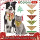 Christmas Pet Dog Collars Saliva Towel Scarf Fashion Cat Puppy Triangle Towel