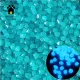 JNFGTV Wide Use Colorful Glow In Dark Safe Aquarium Ornament Lawn Decor Luminous Stones Decorative Pebbles