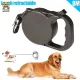 gababrb 8m/26ft Dog Collar Leash Automatic Retractable Puppy Patrol Rope Walking Leads Traction Pet Supplies