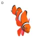 ชุดเรืองแสงลอยจำลอง Clownfish ปลาต่อสู้ Aquarium Decorluminous จำลองปลอมแมงกะพรุนในมหาสมุทรชุดตกแต่งถังเลี้ยงปลาปลาการ์ตูนปลาต่อสู้