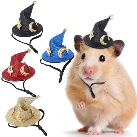 YAZHE Soft Rabbit Cute Funny Decorative Dress Up Costume Hamster Hat Halloween Cosplay Cap Headdress