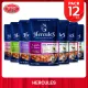 [12 PCS][MANOON] HERCULES Pouch All Flavours For Dog 130g.