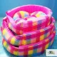 Dog/cat bed cushion Round edge cushion sizeB Size 43x52x15cm. There are 9 colors and 9 styles to choose from.
