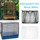 MAGIC WAND FOREBODE75DE7 Adjustable Mesh Pet Bird Skirt Birdcage Mesh Decoration Feather Catcher Birdcage Cover
