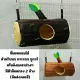 Log bed, log bed with cage holder, sugar cradle, bed for small pets. (horizontal timber)