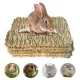 Cage pad, rabbit bed, made from rice straw, for sleeping, teeth grinding, chewing play for rabbits, hamsters, squirrels, sugar.