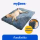 My Paws pet bed Modern style, removable and washable, large pet bed 70*50 cm.