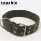 Adjustable Exquisite Pet Dog Leather Collar Firm Dog Strap for Middle-large Dog Pet Supplies