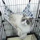 LUCKY CLAW Adjustable Plus Pile Space Saving Hanging Type Canvas For Small Pets Cat Sleep Bed Pet Hanging Basket Pet Nest Cat Hammock
