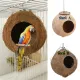 Shell house, sugar glider house, parrot nest, coconut shell house for squirrels, sugar bed, coconut shell